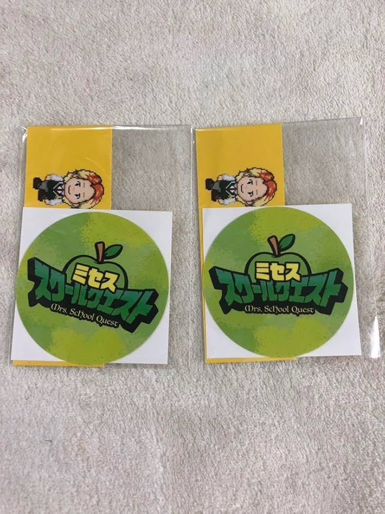 Amazon.co.jp: ミセス スクール クエスト ステッカー ミセスグリーン