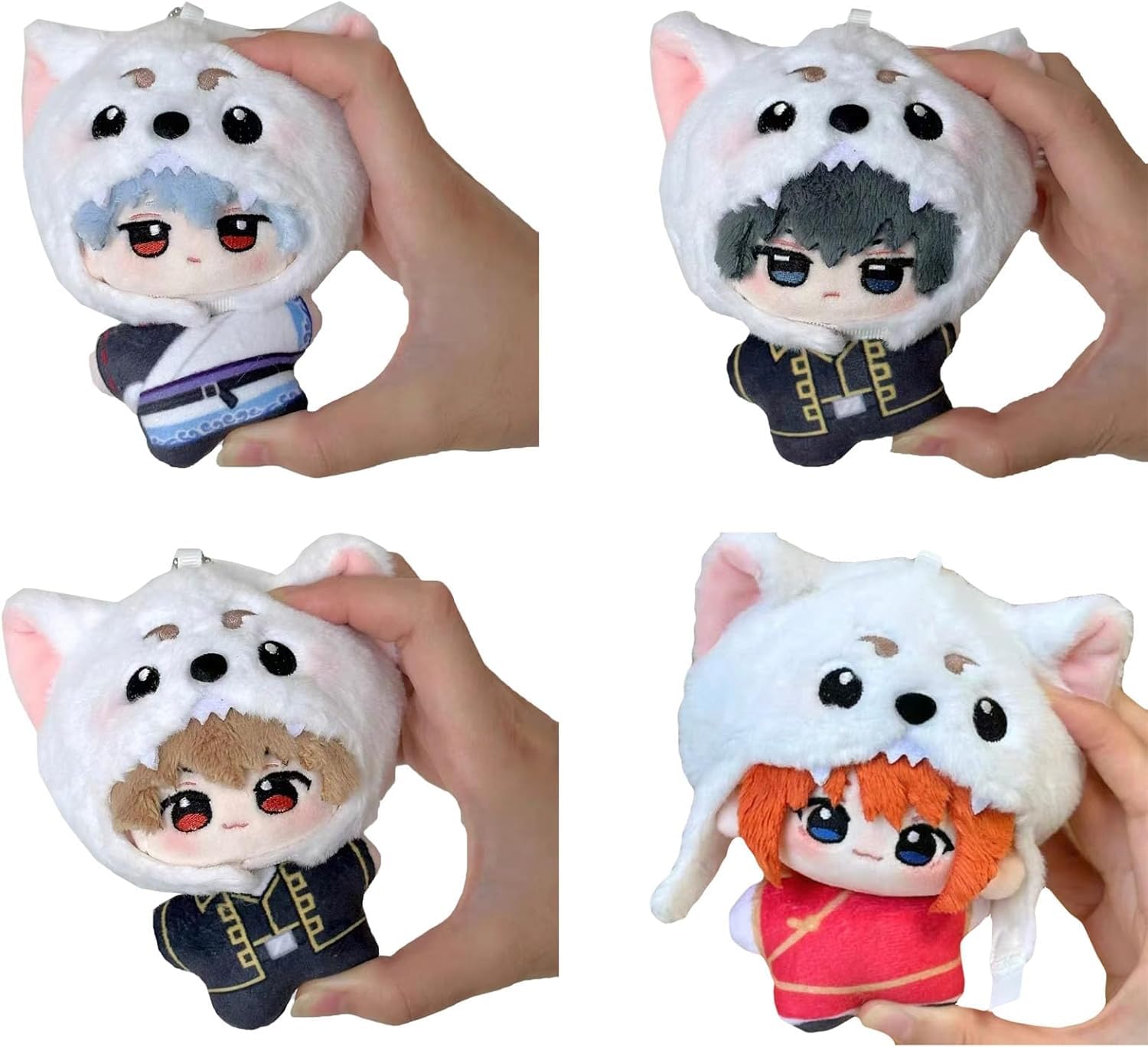 Amazon.co.jp: NABEN 銀魂 ぬいぐるみ 10cm 坂田銀時・土方十四郎