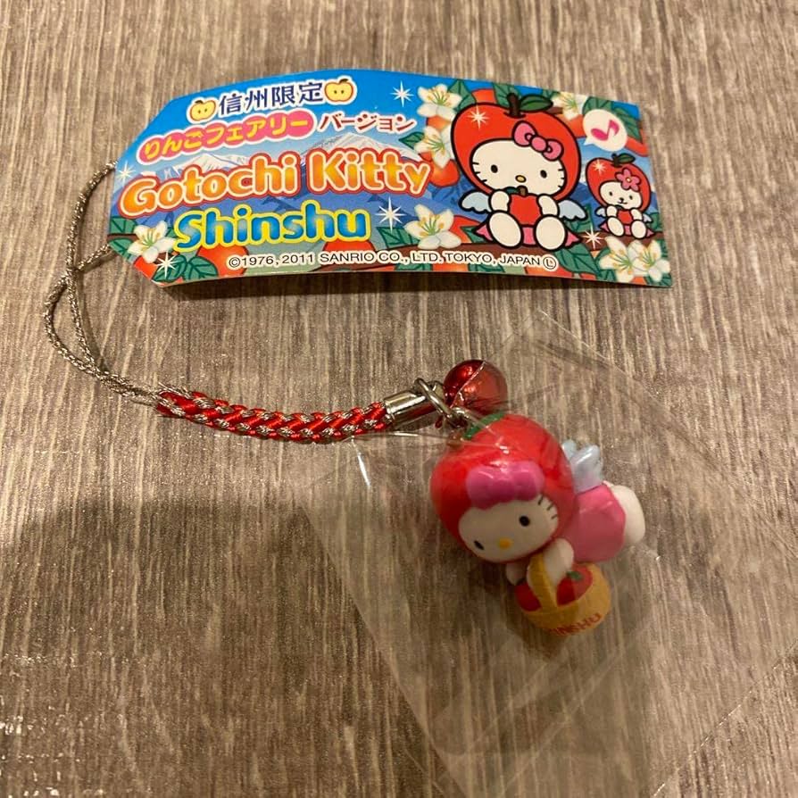 ☆レア☆大分限定ハーモニーランドバージョンハローキティ ストラップ