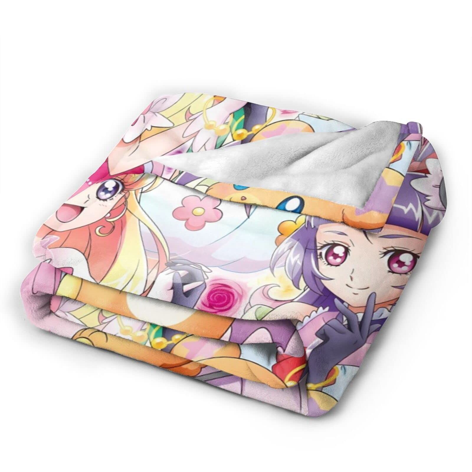 Amazon｜魔法つかいプリキュア 毛布 ブランケット 大判 ひざ掛け 毛布