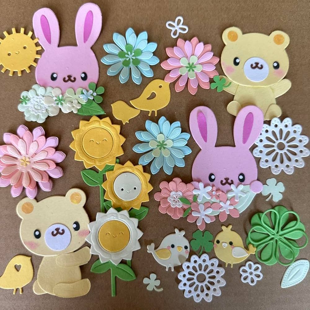 Amazon.co.jp: ペーパークラフト アルバム クラフトパンチ 春 夏