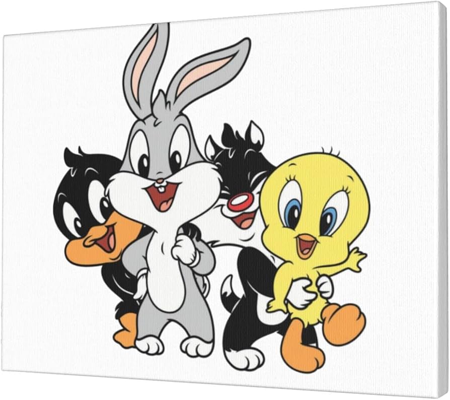 Amazon.co.jp: トゥイーティー アニメ アートパネル アートフレーム