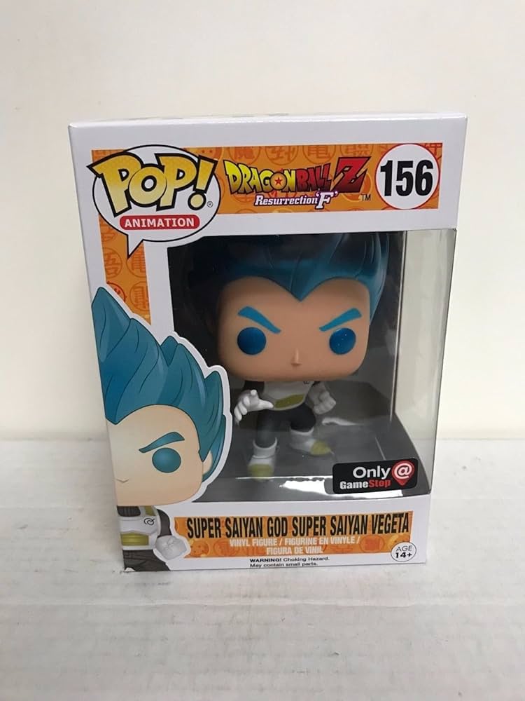 Amazon.com: Funko Pop Dragonball Z Super Saiyan God Metallic Blue