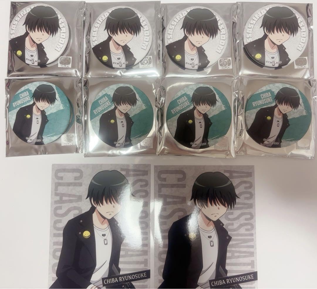 暗殺教室 赤羽業 ポップアップストア 仮面舞踏会 缶バッジ