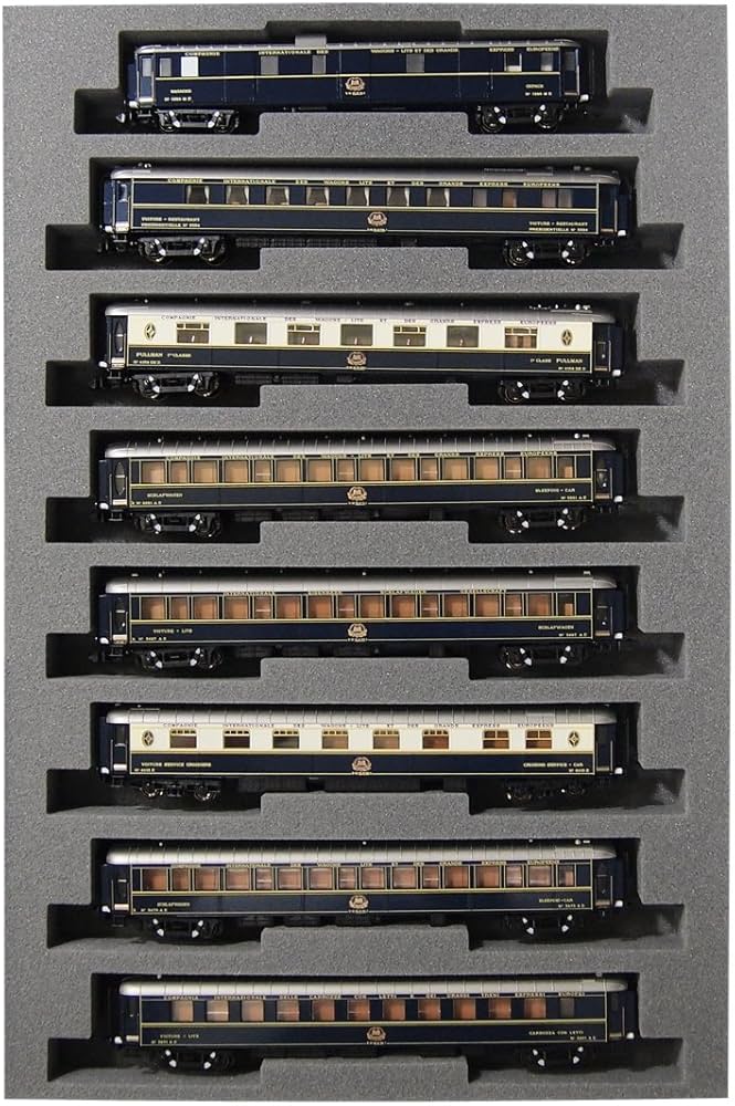 Amazon | KATO Nゲージ オリエントエクスプレス1988 パリ~香港 基本 8