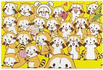 Amazon.co.jp: あらいぐまラスカル アニメ ジグソーパズル 1000 ピース