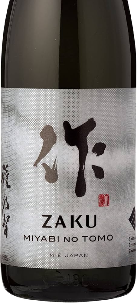 Amazon.co.jp: 作 雅乃智(ざく みやびのとも) 純米吟醸 1.8L : 食品