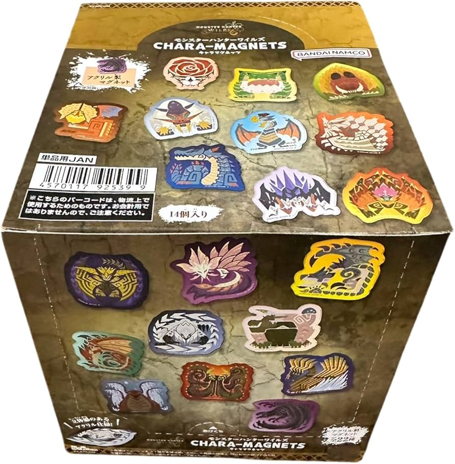 Amazon.co.jp: モンスターハンター ワイルズ キャラマグネッツ BOX 14