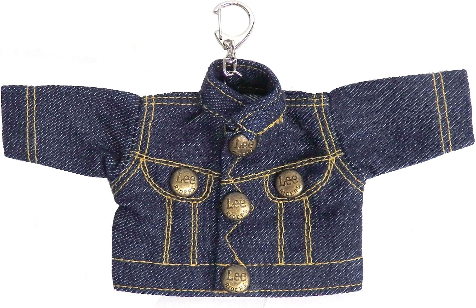 Amazon | Lee キーホルダー リー キーチャーム デニム地 lee
