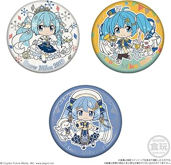 Amazon.co.jp: CAN BADGE COLLECTION SNOW MIKU2024 (缶バッジ