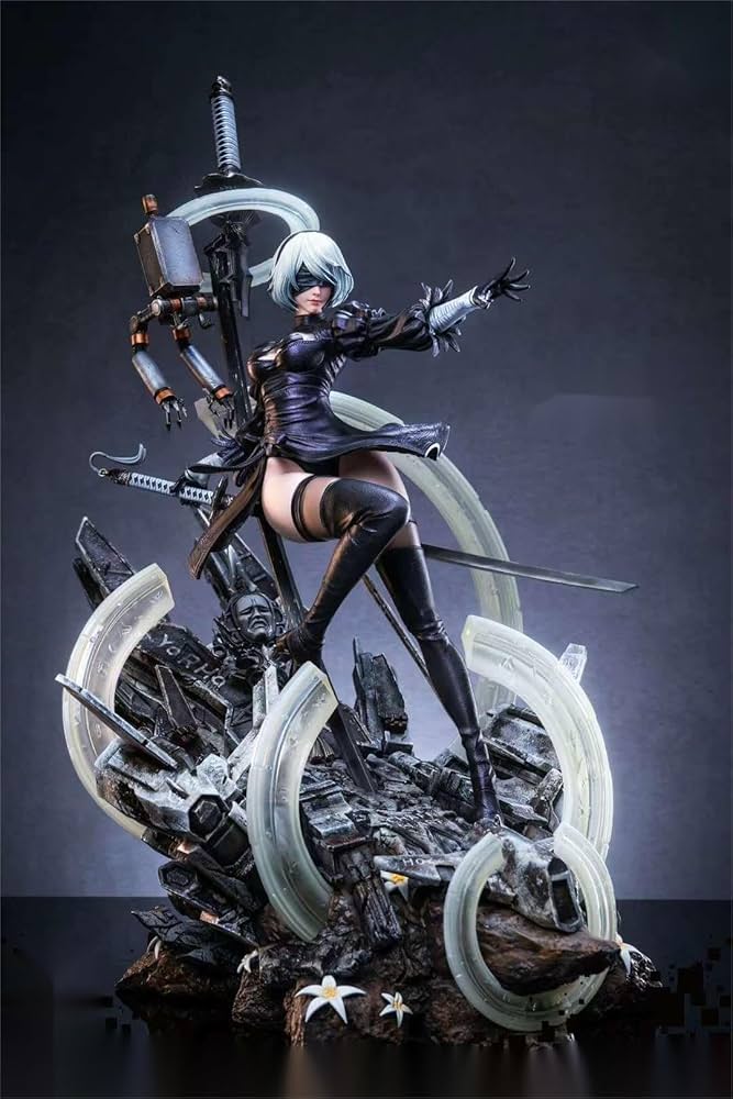 Amazon.co.jp: ヨルハ二号B型 2B フィギュア ガレージキット 水着Ver.1