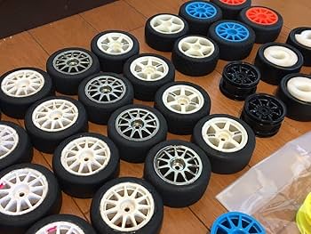 Amazon | Mシャーシ用 タイヤ ホイール セット ラジコン用 タミヤ等