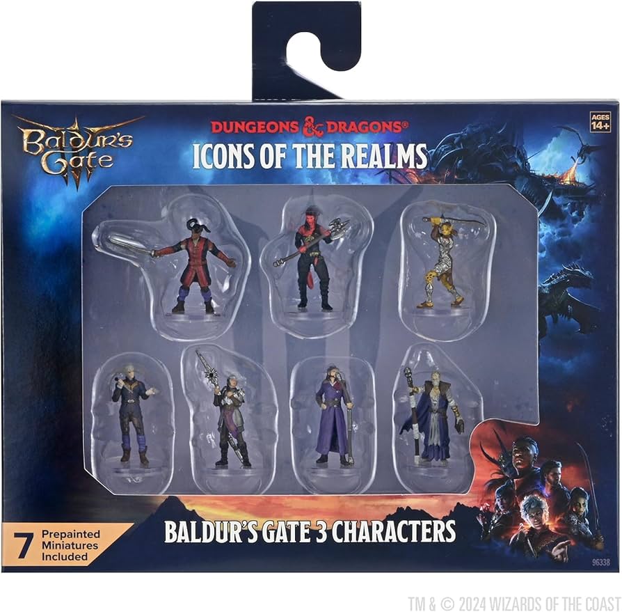 Amazon | D&D Icons of The Realms:バルダーズゲート3 - キャラクター