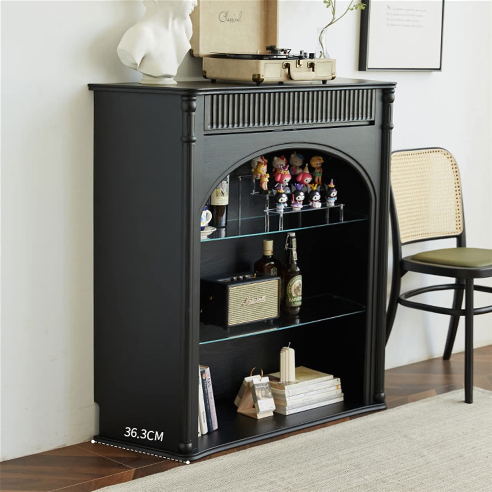 Amazon.co.jp: ヴィンテージマントルピースキャビネットリビングルーム