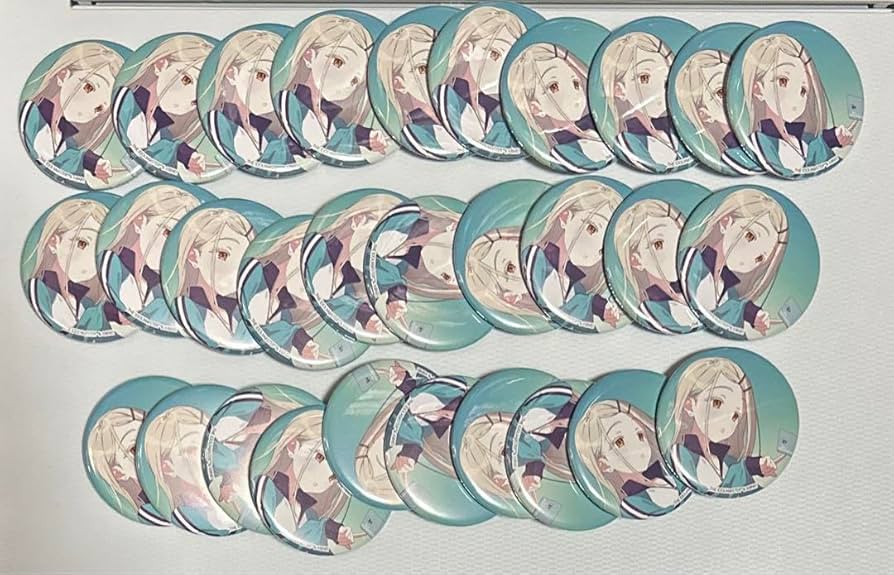 Amazon.co.jp: 学園 学マス 篠澤広 公式トレーディング缶バッジ 30点