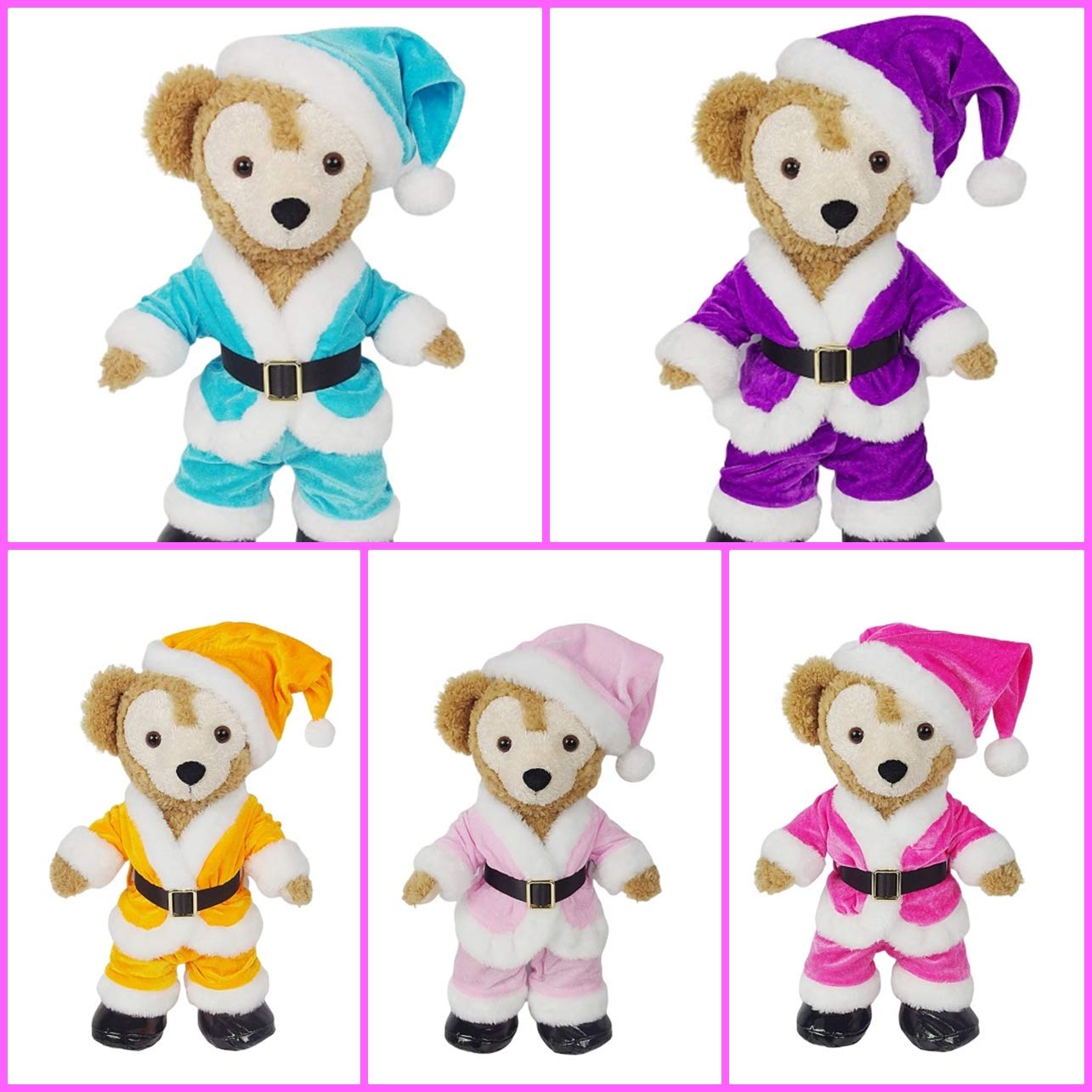 Amazon.co.jp: ダッフィー サンタ コスチューム Sサイズ (43cm