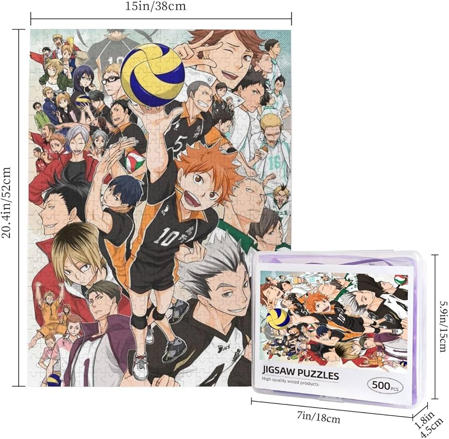 Amazon | ハイキュー!! Haikyu!! ジグソーパズル 木製 500ピース