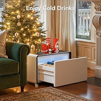 Amazon.com: LIVTAB Smart Side Table, Nightstand with Built in