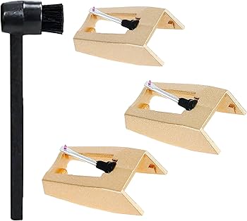 Amazon.com: 3 Pack Diamond Record Player Needle Replacement, Vinyl