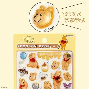 Amazon | サンスター文具 ディズニー シール ボンボンドロップシール