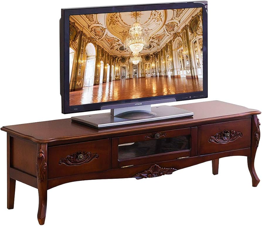 Amazon｜サンゴ テレビ台 テレビボード 猫脚 アンティーク 幅130cm