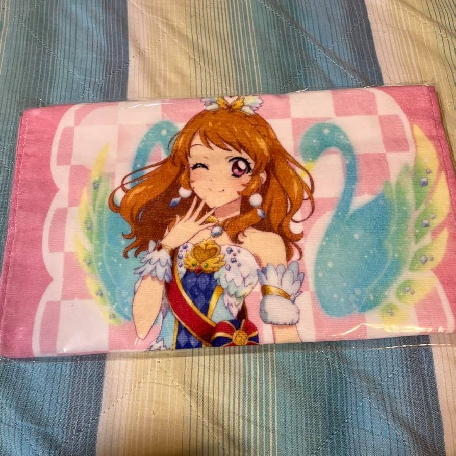 Amazon｜アイカツ！歴代主人公プレミアムレアドレス フェイスタオル