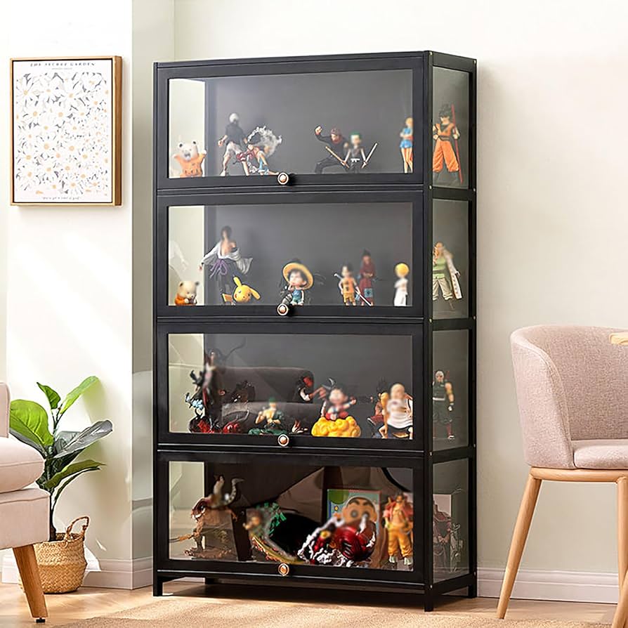 Amazon.co.jp: Pxkmouyディスプレイ コレクションケース 棚アクリル