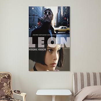 映画LEONシーン アートフレーム 黒 Amazon.co.jp: 映画 レオン LEON