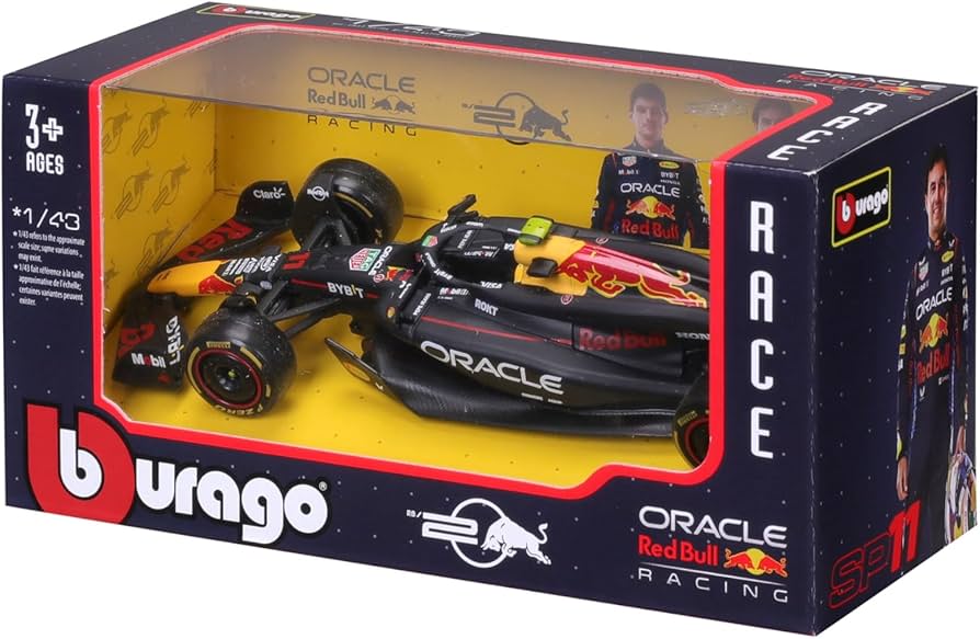 Amazon.com: Bburago - Red Bull Racing RB20 Sergio Perez #11 2024