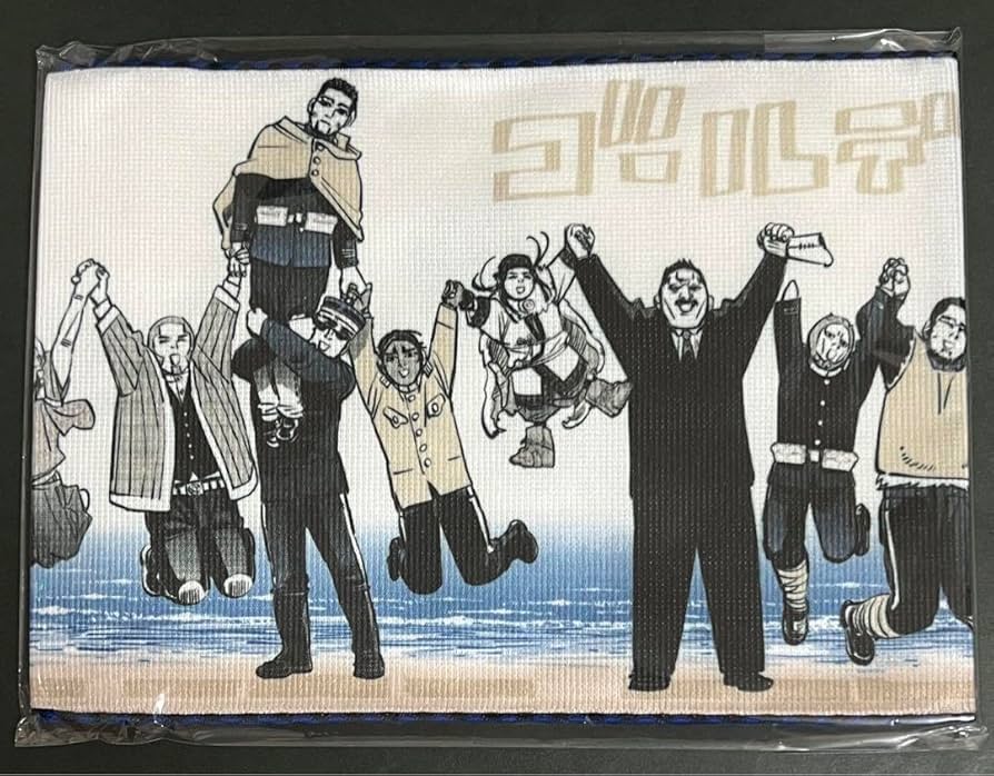 Amazon.co.jp: ゴールデンカムイ展 金カム 手つなぎ ロングタオル 尾形