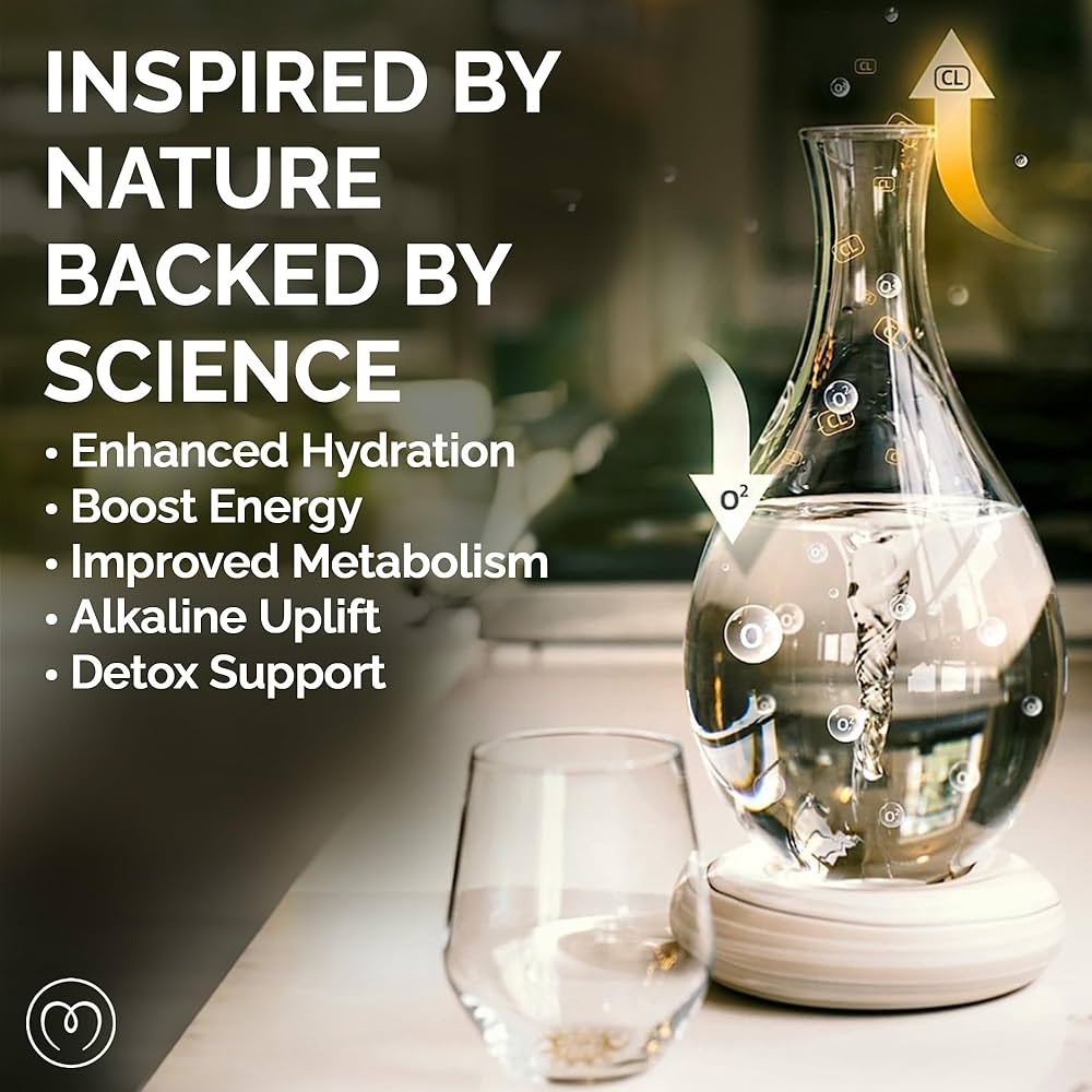 Amazon.co.jp: MAYU スワール 構造化水器 1.5リットル ガラス