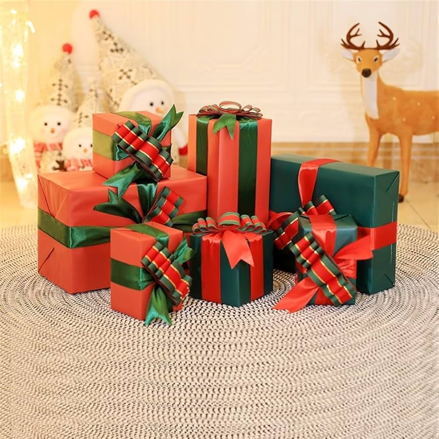 Amazon.co.jp: クリスマス飾りセット ボックス プレゼントボックス