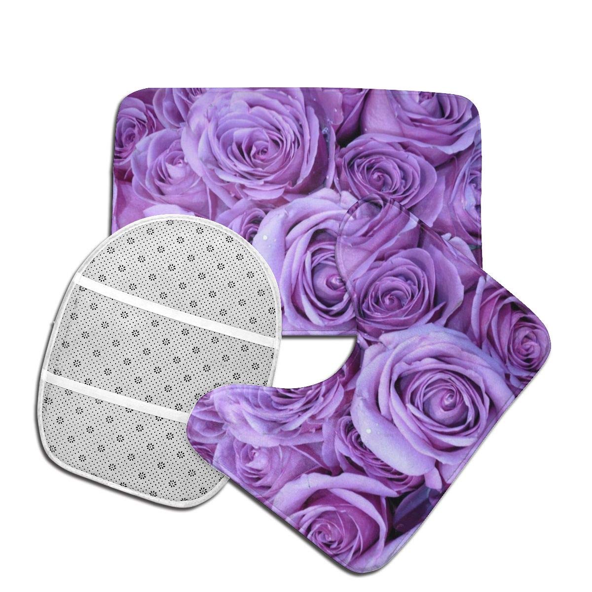 Amazon｜トイレマット 3点セット 足元マット トイレ蓋カバー U型 O型