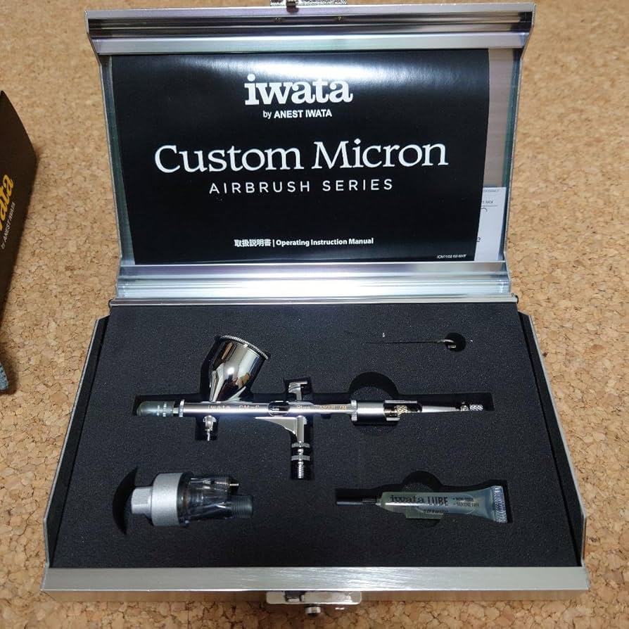 Amazon.co.jp: アネスト岩田 エアブラシ custom micron CMCP2 最高級