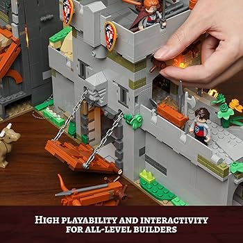 Amazon.com: FUNWHOLE Medieval Watchtower Lighting Building-Bricks