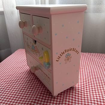 Amazon.co.jp: キキララ 木製 ミニチェスト 2013 リトルツインスターズ