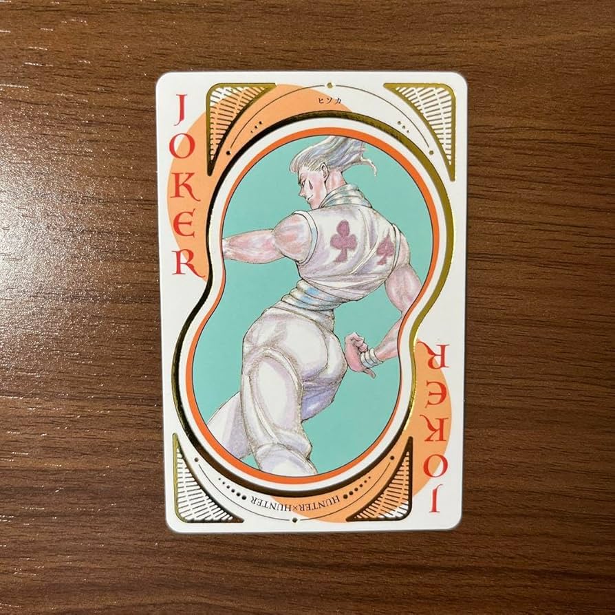 Amazon.co.jp: 冨樫義博展 HUNTER×HUNTER トランプ ヒソカ 管理.ART
