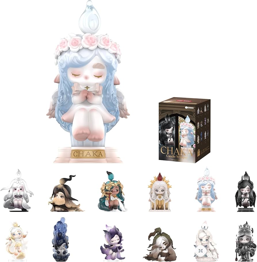 Amazon.com: POP MART Chaka Candle Whisper Series Blind Box Figures