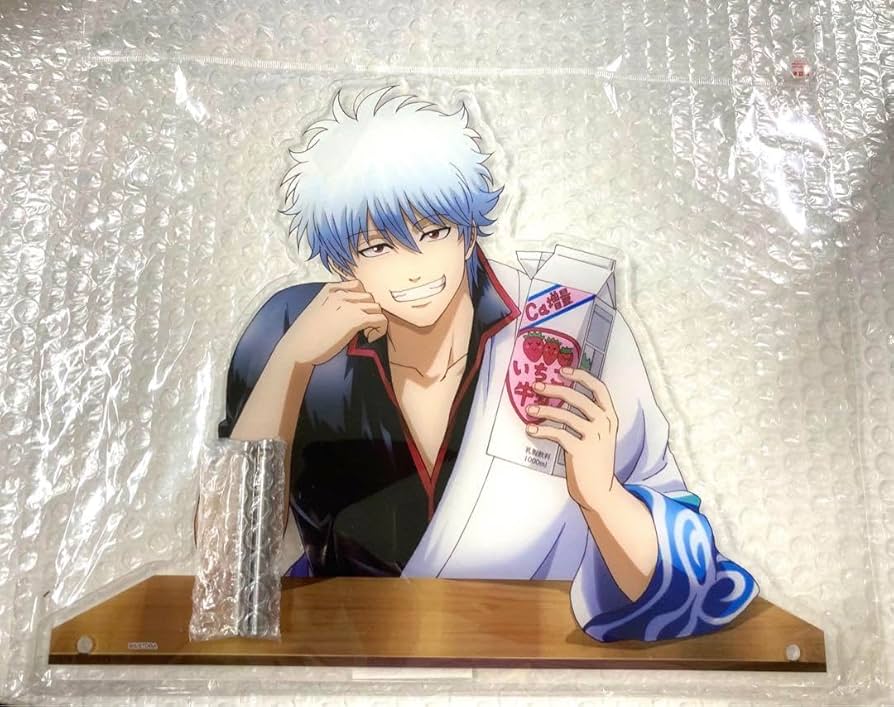 Amazon.co.jp: 銀魂 坂田銀時 一休みver. 見つめあう アクスタ : ホビー