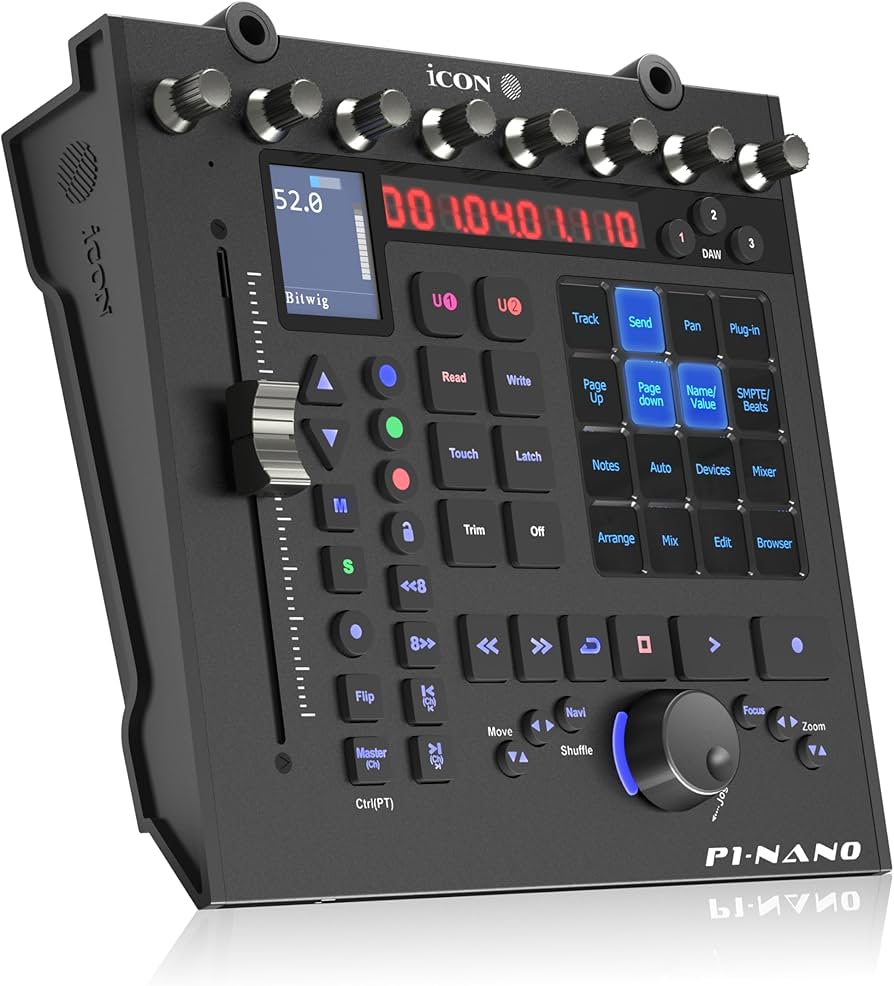Amazon.com: iCON Pro Audio P1 Nano Compact USB C-MIDI Control
