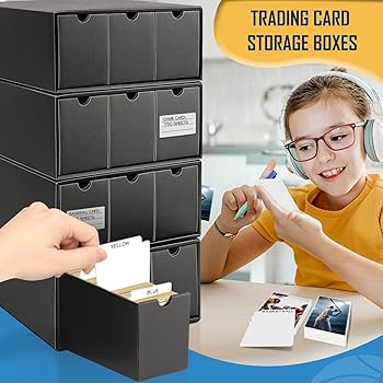 Amazon.com: Kitoyz 8000+Trading Card Storage Boxes with 50 Card