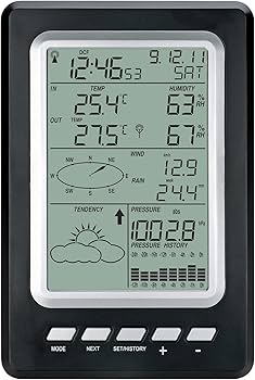 Amazon | 気象計器、ウェザーステーション、気象台、家庭用小型気象