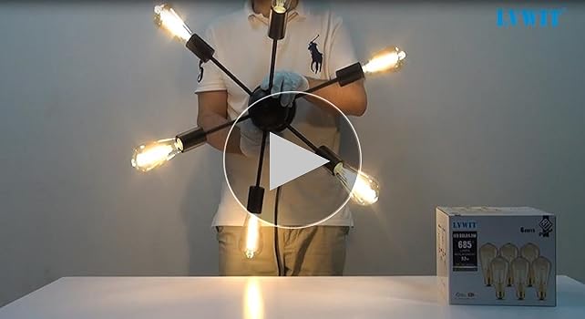 Amazon.co.jp : LVWIT ペンダントライト 北欧 4灯 E26口金 シーリング