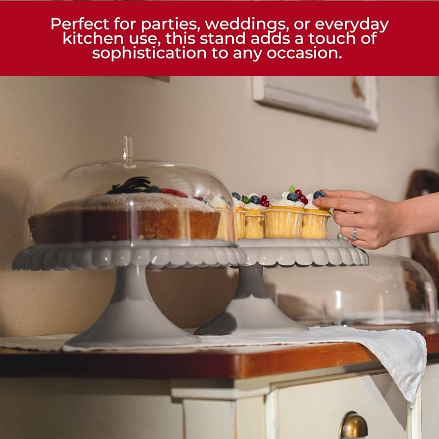 Amazon｜GUZZINI(グッチーニ) ケーキスタンド TIFFANY トープ