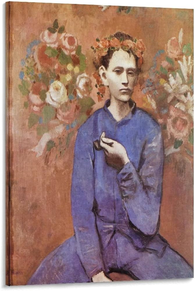 Amazon.co.jp: Pablo Picassoパブロ・ピカソ名画の数々ポスター『笛吹