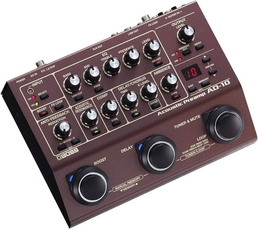 Amazon.co.jp: BOSS/AD-10 Acoustic Preamp ボス アコースティック