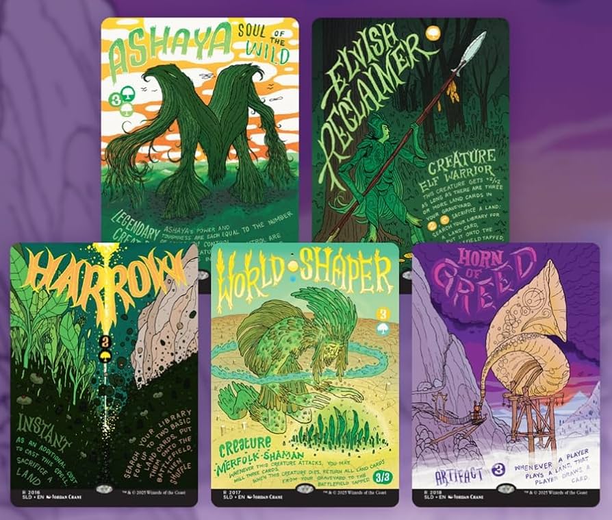 MTG Secret Lair: Garden Buds (Non-Foil Edition) : Amazon.com.au