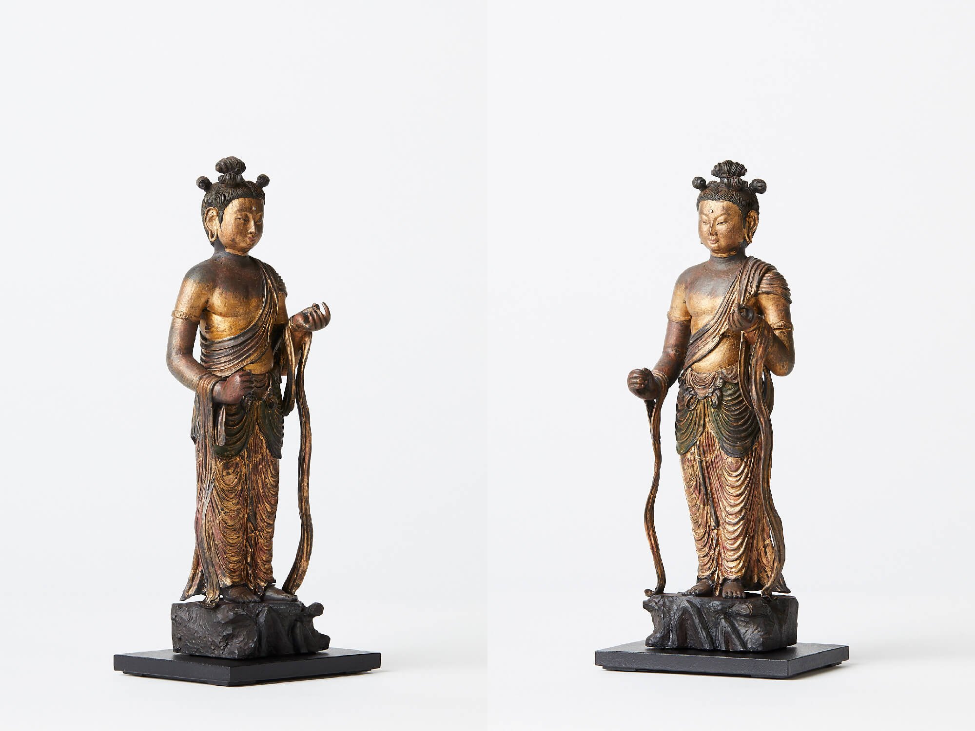 Amazon.co.jp: イスム TanaCOCORO[掌] 文殊菩薩＿仏像 フィギュア イS