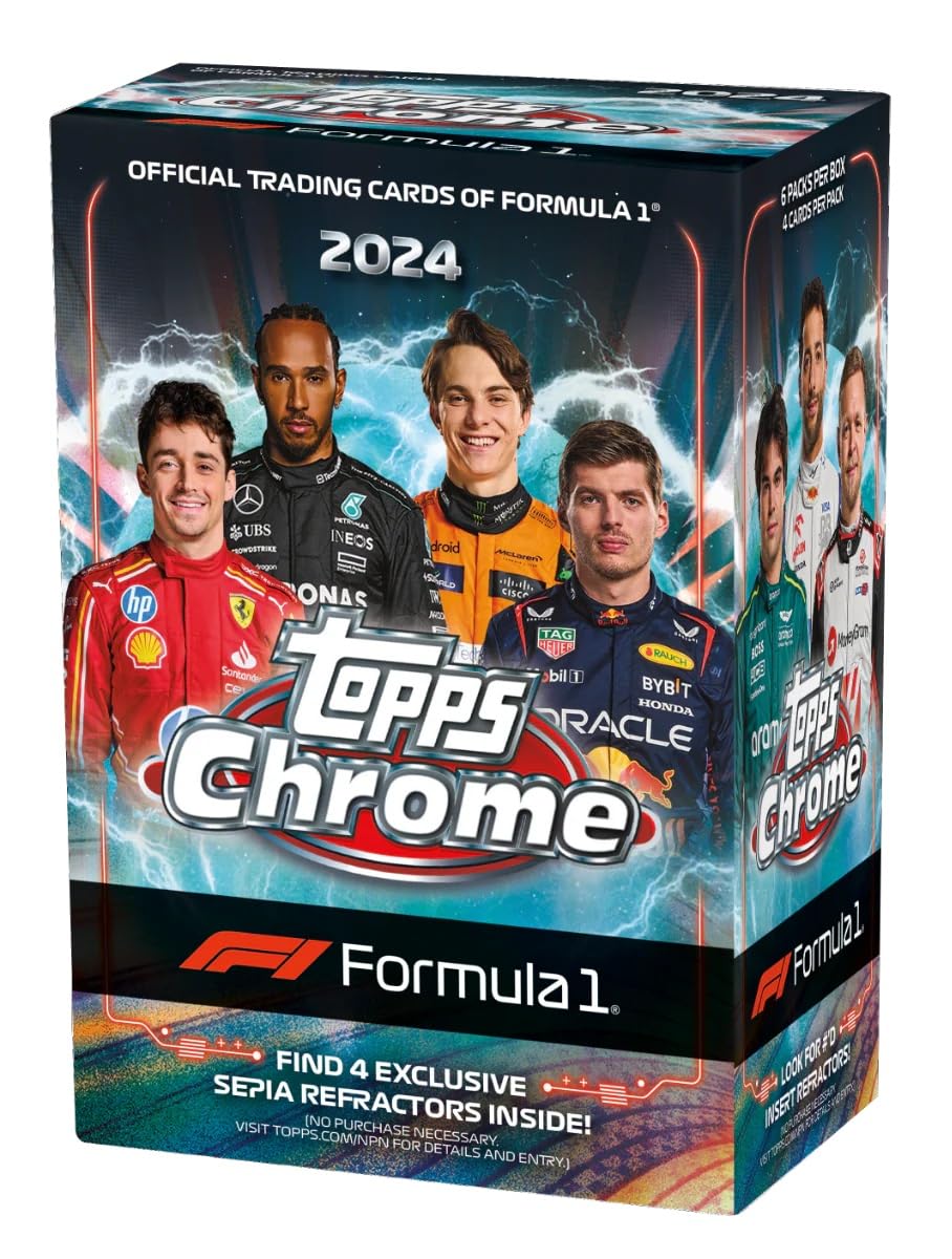 Amazon.co.jp: 2024 Topps Chrome Formula 1 Value フォーミュラ1
