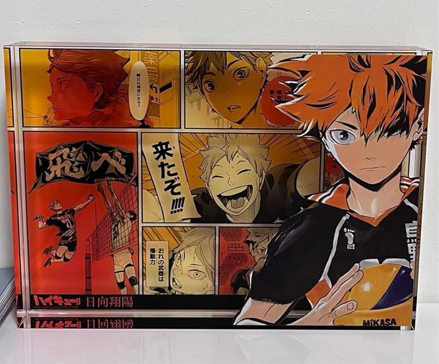 Amazon.co.jp: ハイキュー 日向翔陽 アクリルブロック 上海ジャンプ